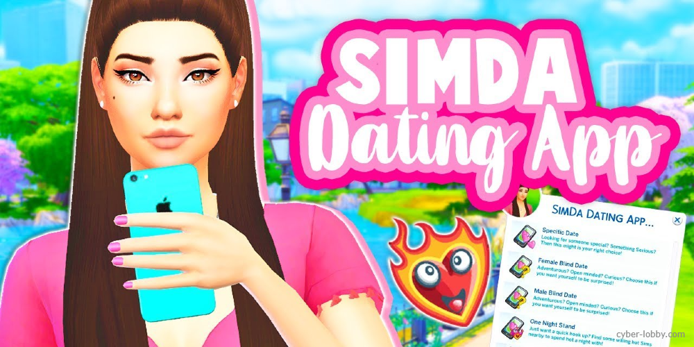 The Sims 4 SimDa Dating App